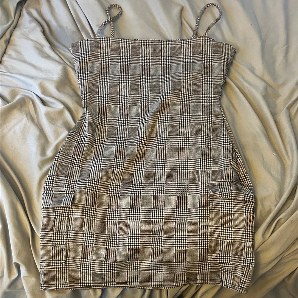 Plaid  Dress